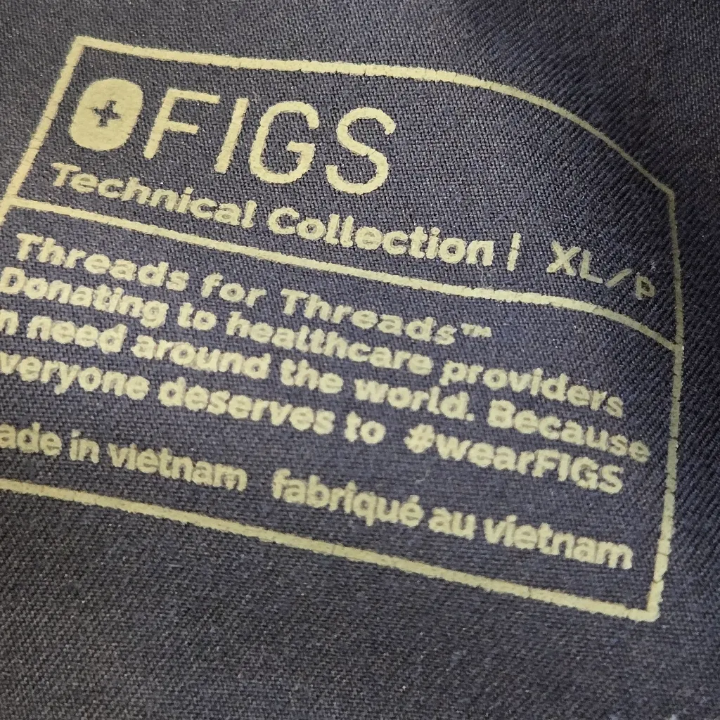 figs livingston Blue pants Size XL Petite - Image 3