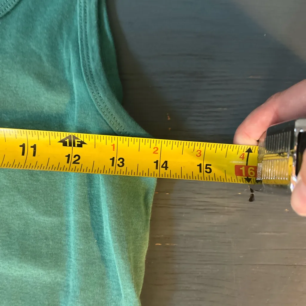 A New Day Teal Tank Top | Size Medium - Image 6