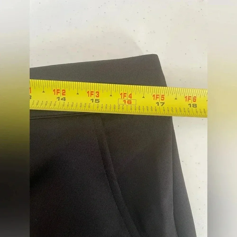 Bloom chic Pants Highrise Crop Black‎ Dress Work Pants Plus Size 14 - Image 7