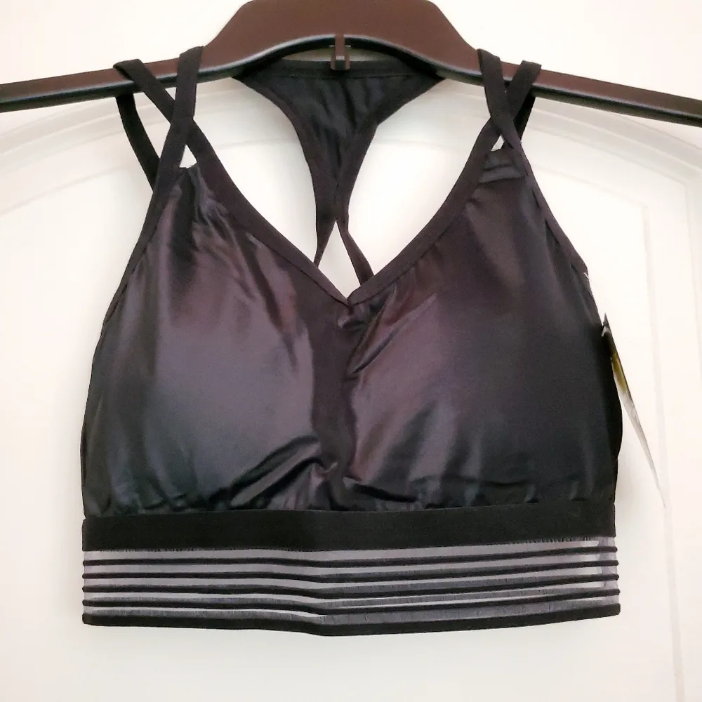 RBX Intimates Sheer Padded Bra Racerback Medium - Image 5