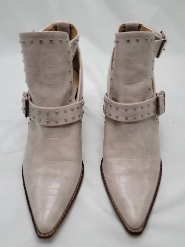 Arider Girl Leather Heel Bootie - Image 5