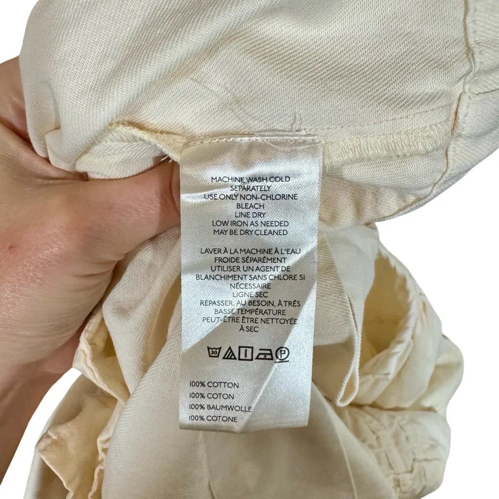 Anthropologie Somerset Tiered Mini Dress in Pearl- Bestseller - Image 10