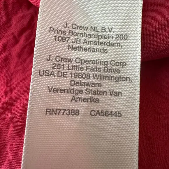 Madewell Layton Midi Slip Dress Rosy Hibiscus Size‎ 12 Pink - Image 8