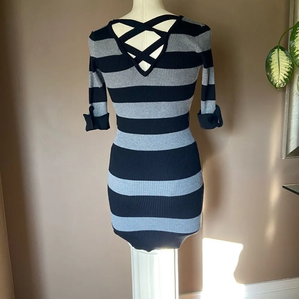 Pink Rose  Sweater Dress - Image 2