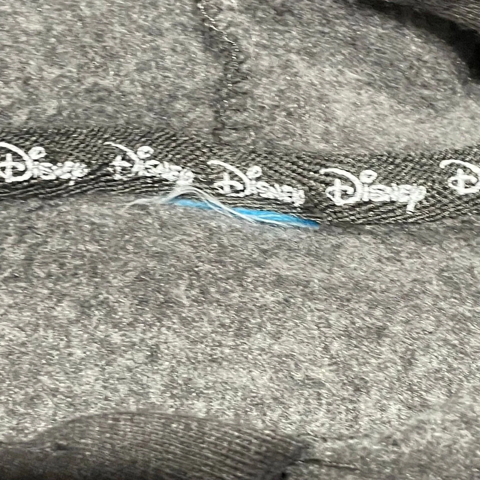 Disney Minnie Mouse Peeking Pullover Hoodie in Dark Gray XL - Image 3
