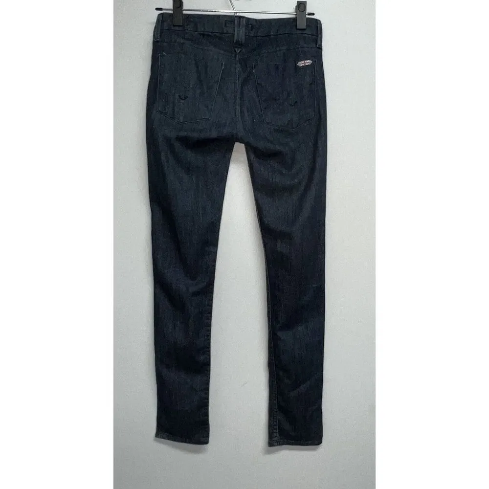 Hudson Womens Jeans Size 25 Skinny Dark Glitter Sparkle W427DLS Color TAY A00771 - Image 3