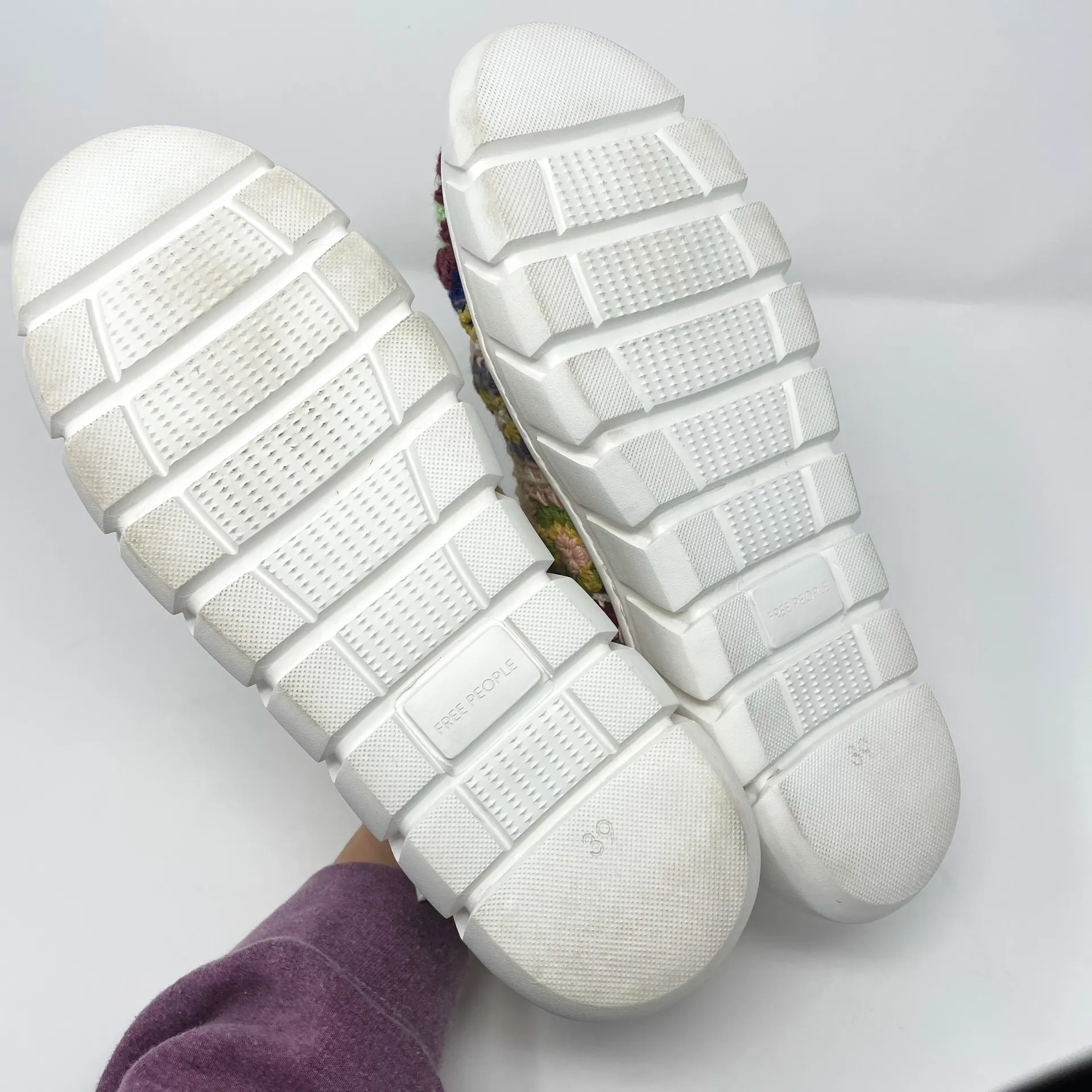 Catch Me if You Can Crochet Platform Sneakers - Image 5