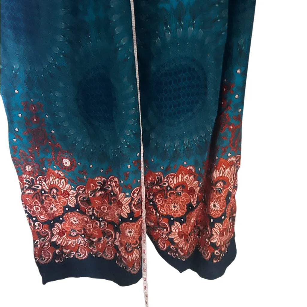 Bohemian Maxi Skirt with Tie Waist - Image 3