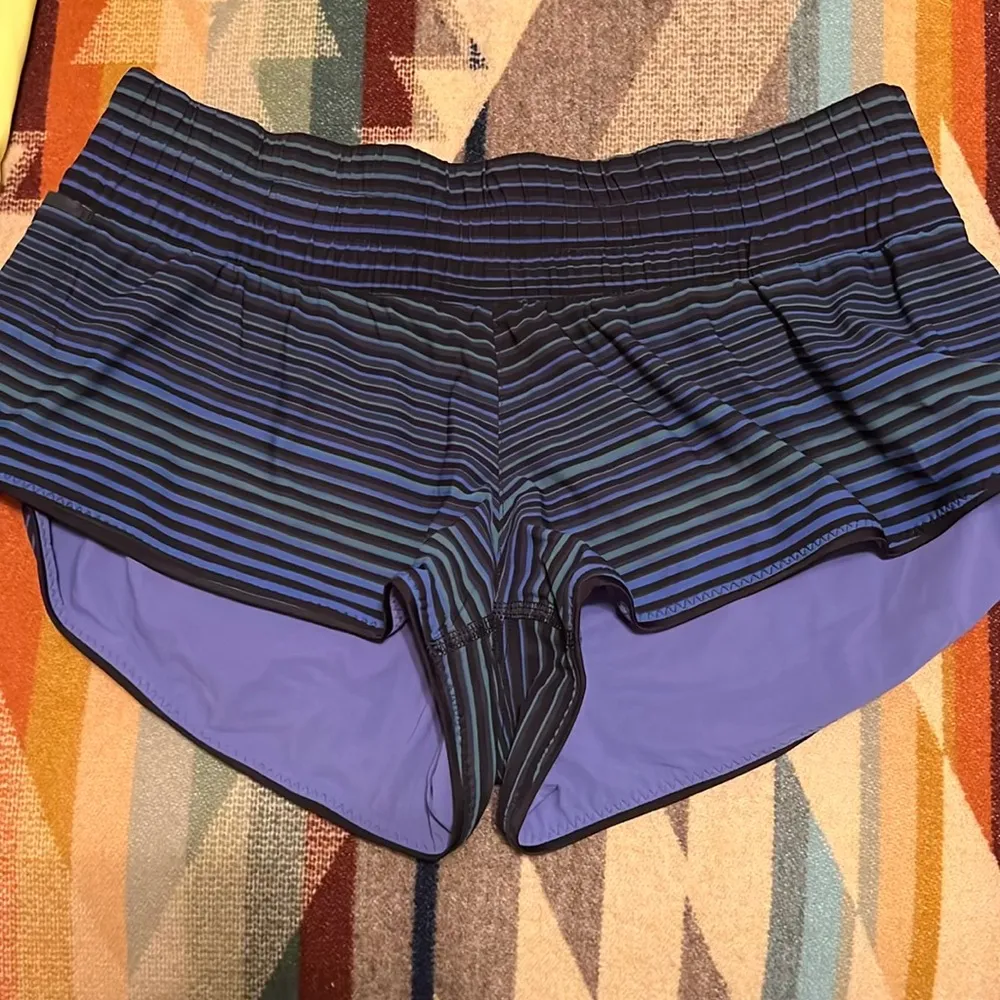 Stylish Blue Athletic Shorts - Image 2