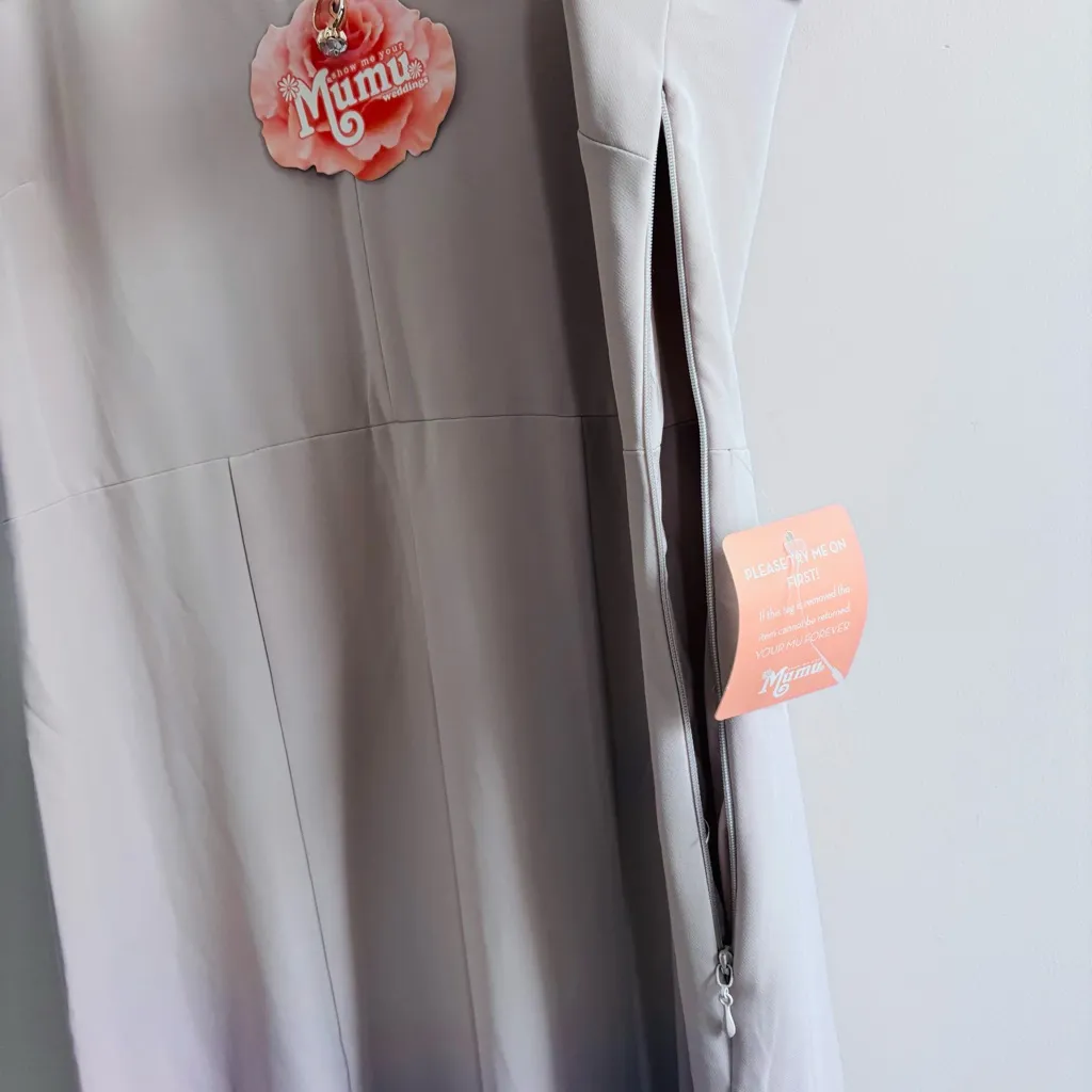 ** FINAL PRICE **Show Me Your MuMu Soft Purple Maxi Dress size XXL NEW WITH TAGS - Image 10