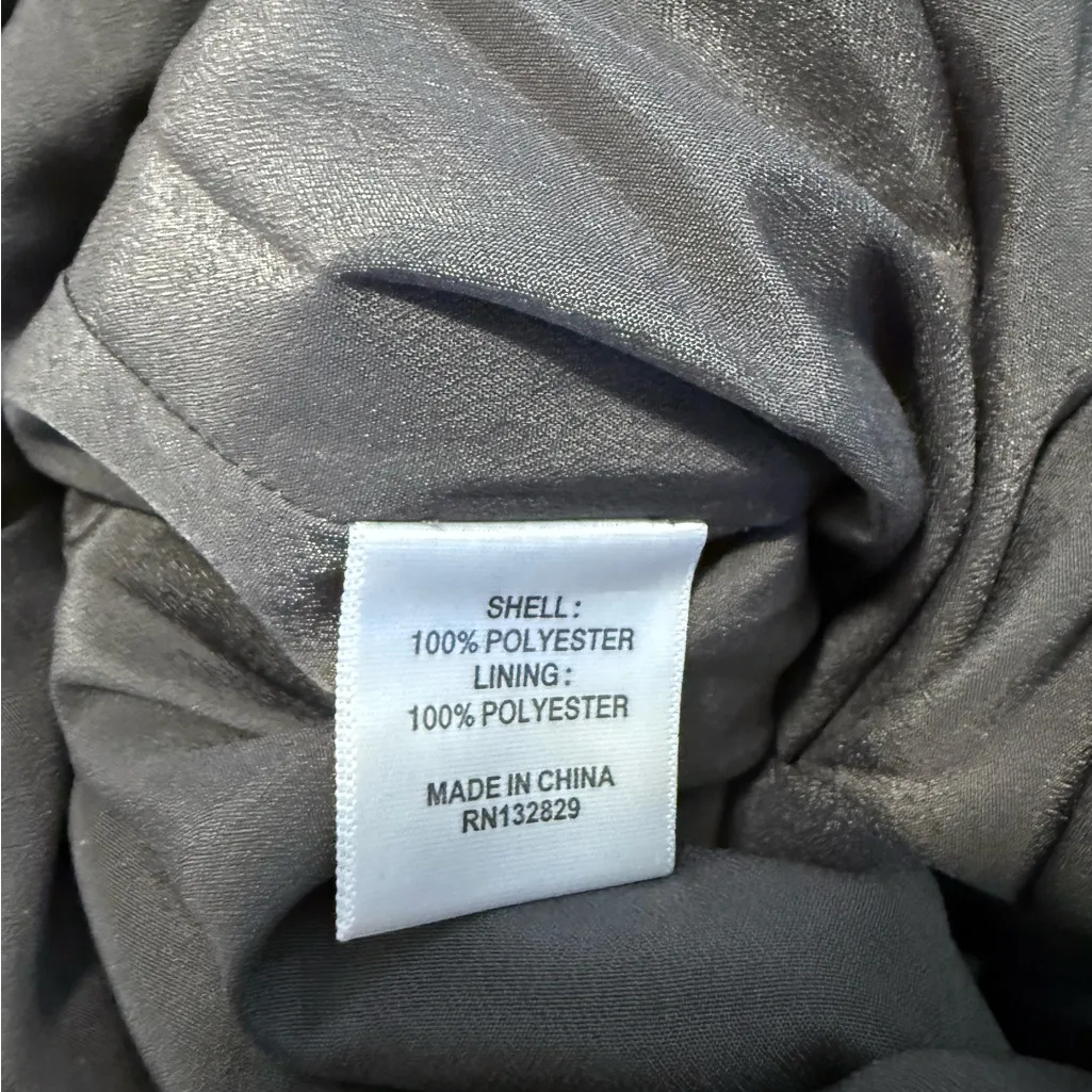 Lovers + Friends Nolita Midi Gray Slinky Dress Size XS - Image 7