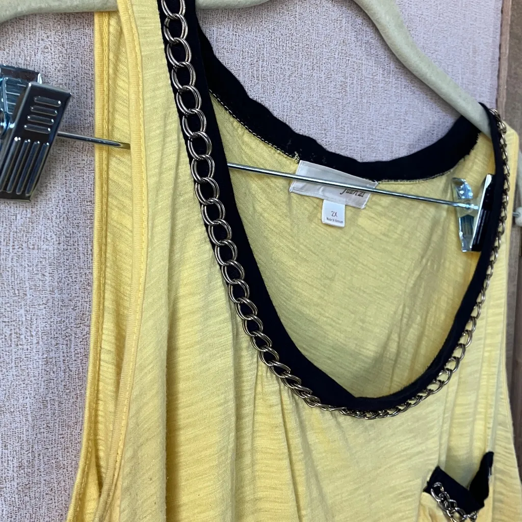 Faith 21 Yellow Top 2X - Image 5