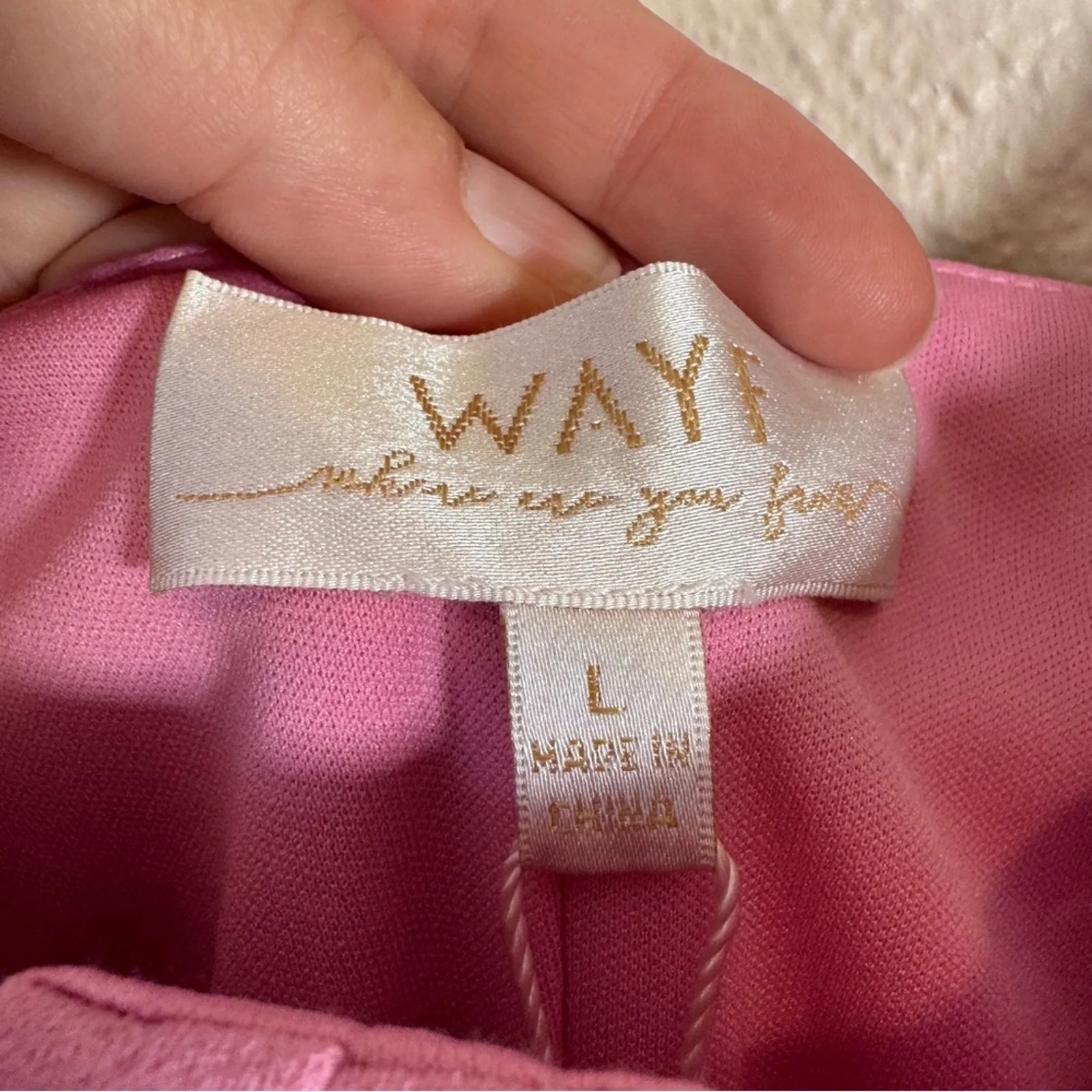 Wayf Purple Sleeveless Midi Dress Womens L Formal Bridesmaid High Slit Spring - Image 7