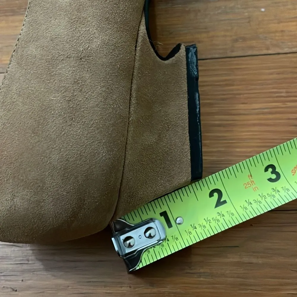 Jeffrey Campbell Handmade Ibiza Last Tan Suede Leather Pump Shoes Womens Size 9 - Image 11