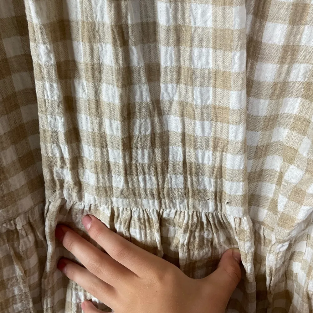 Hatch The Aurora Mini Dress Gingham Print Size 3/Large - Image 7