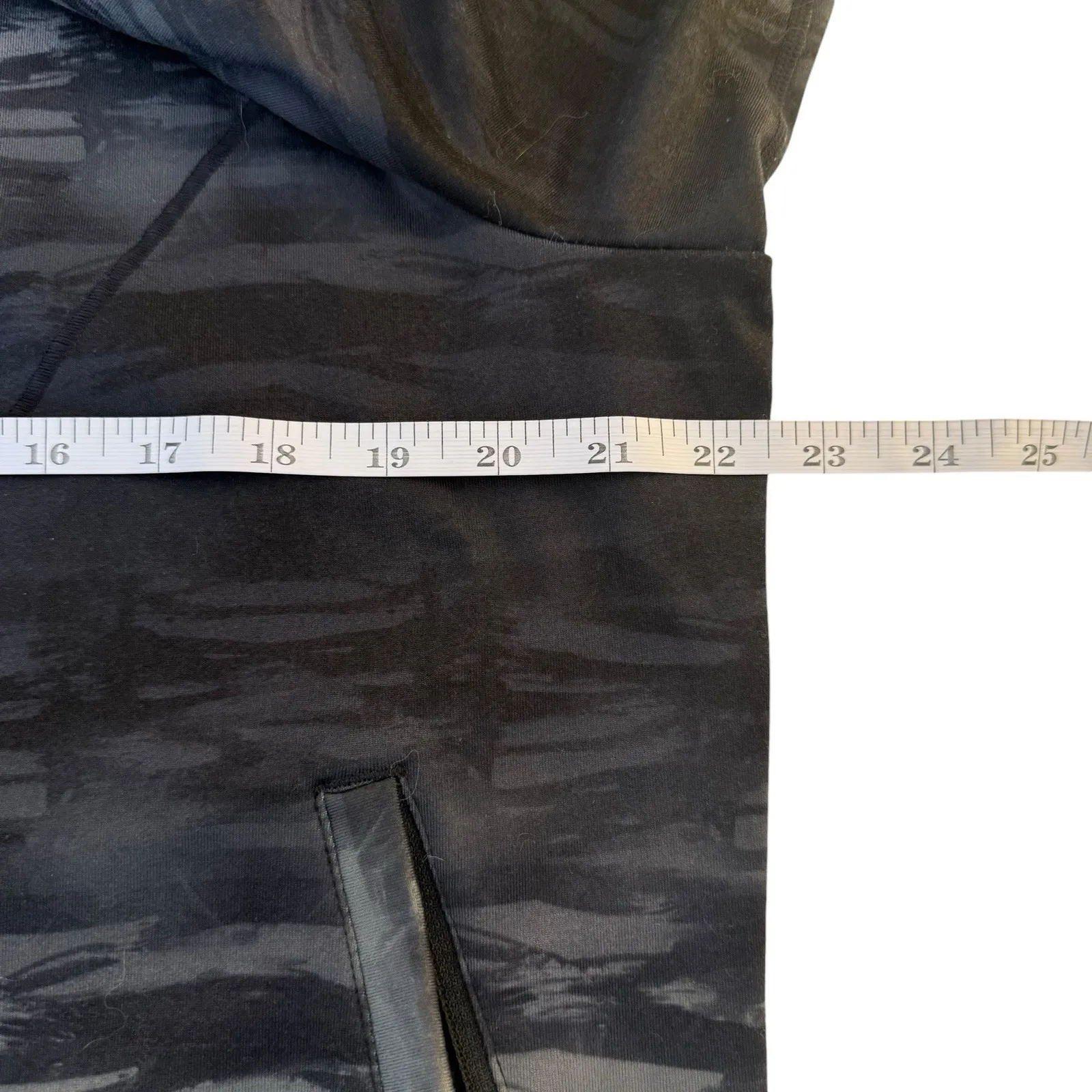 Athleta Bombastic Bomber Zip Up Jacket Size XL Extra Large Black Gray Fitness - Image 10