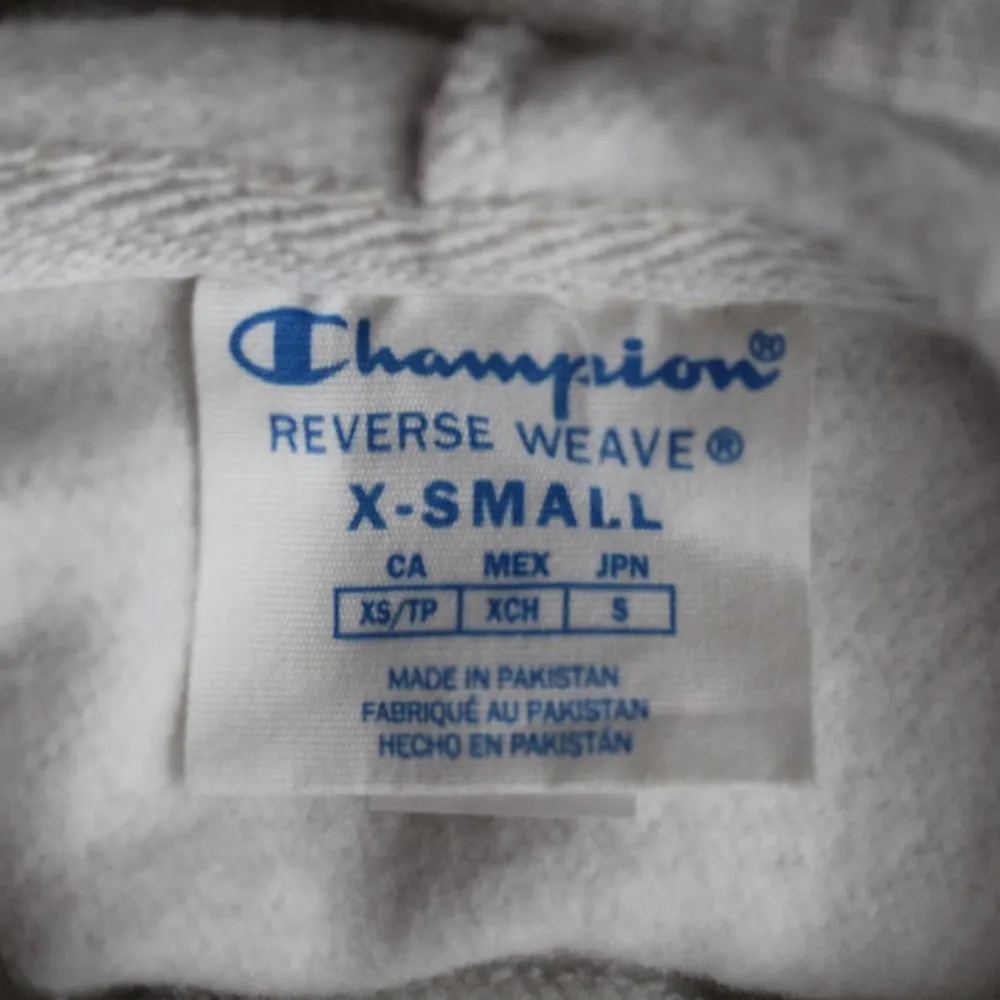 Champion Reverse Weave University of Indiana Cropped Hoodie Sweatshirt XS - Image 5