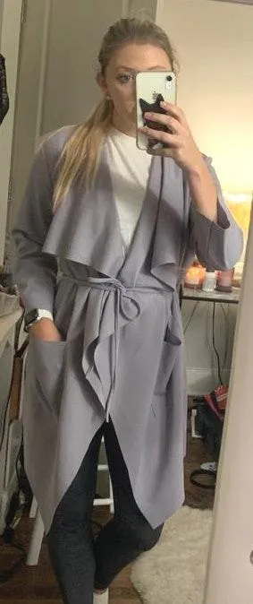 SheIn Waterfall Style Coat - Image 2