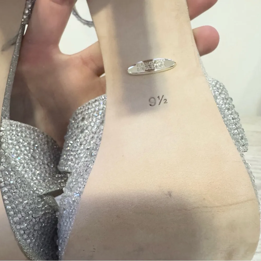 Badgley Mischka Fizzy Ankle Strap Platform Sandal (Women) 9.5 - Image 14