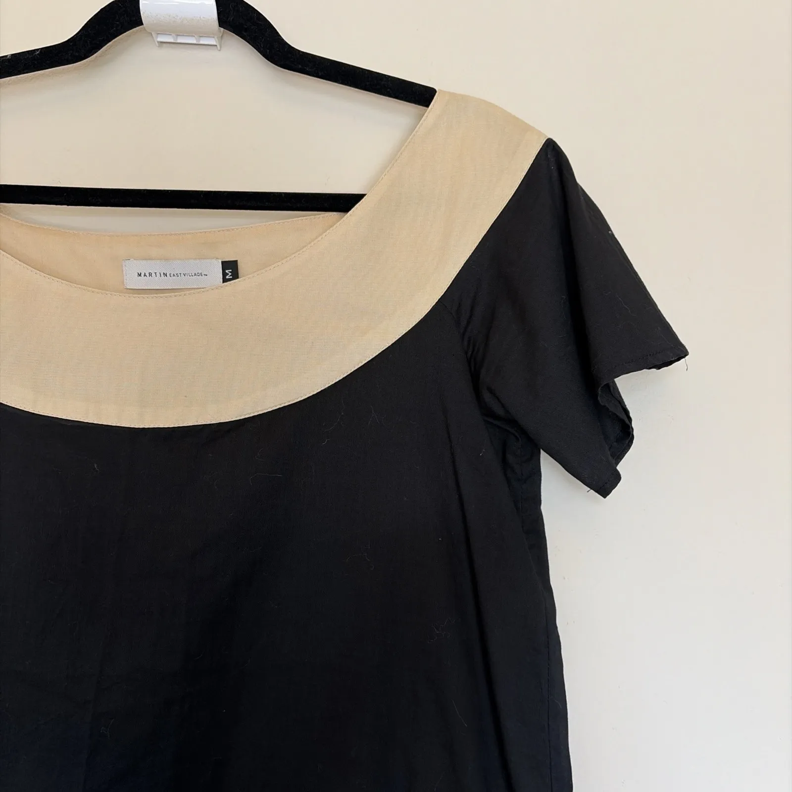 Martin East Village Anne Johnston Albert Designer Neutral Capsule Blouse Shirt M Size M - Image 3