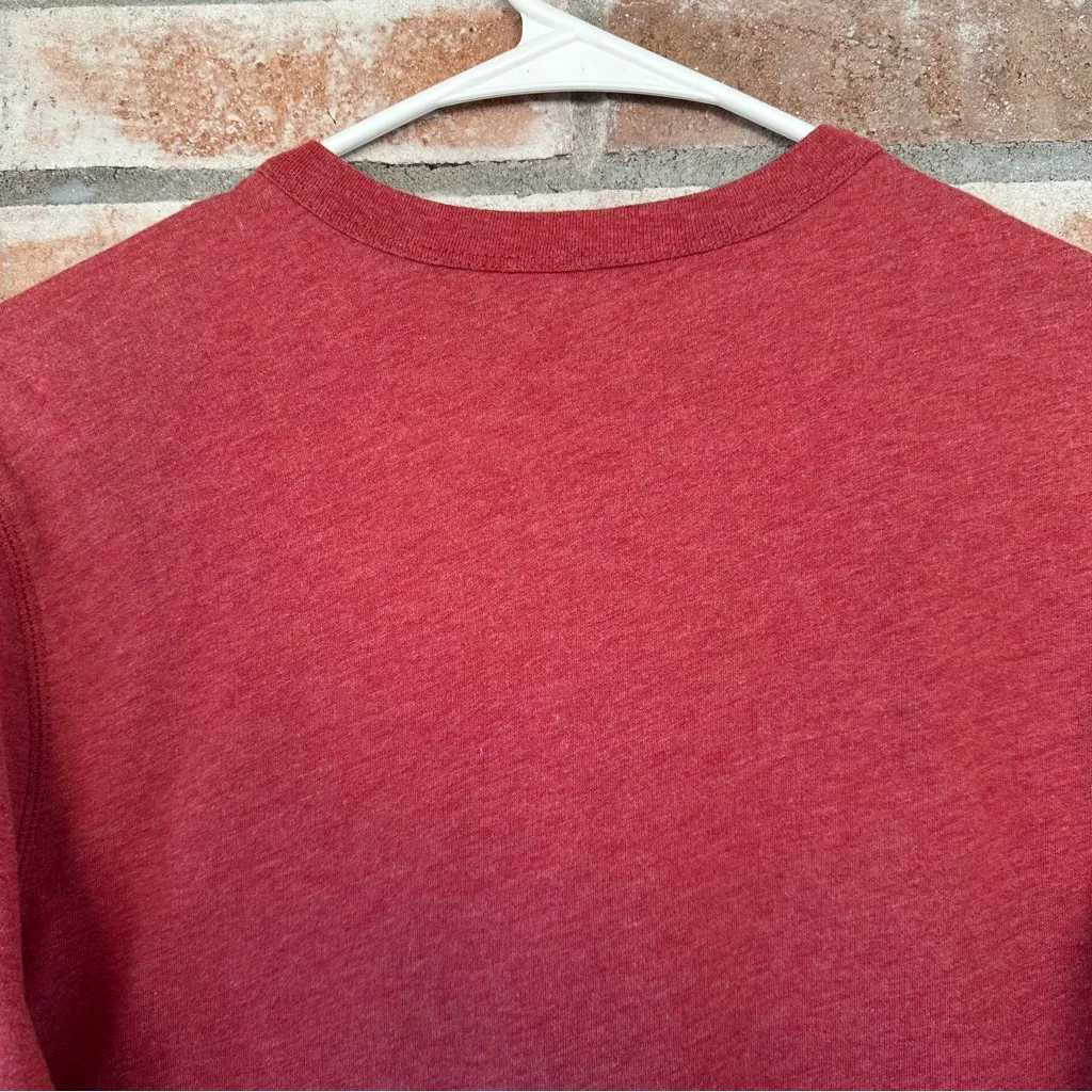 Walt Disney World Parks Sweatshirt Embroidered Mickey Mouse Christmas Small Red - Image 8