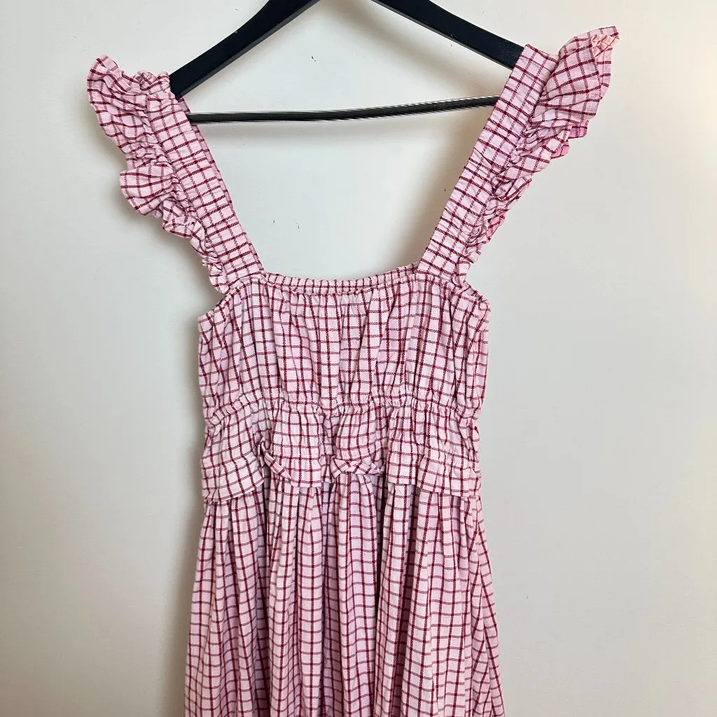 OHSEVENDAYS Maternity Elsi Dress in Purple Motif Size Medium - Image 8