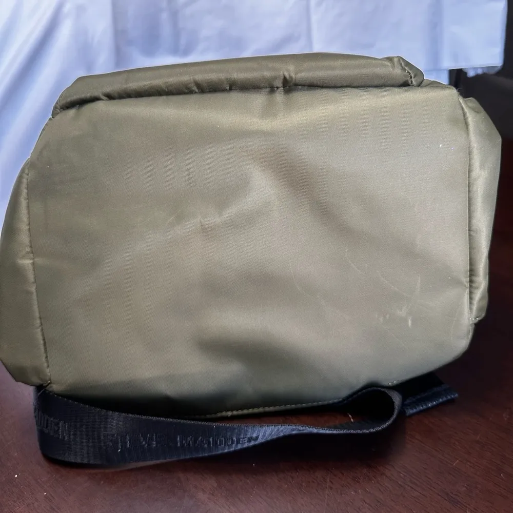 Steve Madden NWOT Nylon Army Green Backpack - Image 6