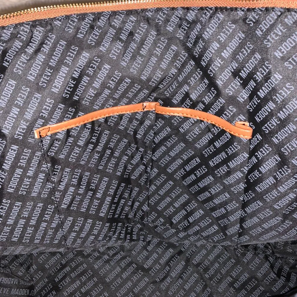 Steve Madden | Cognac Satchel / Large Tote - Image 8