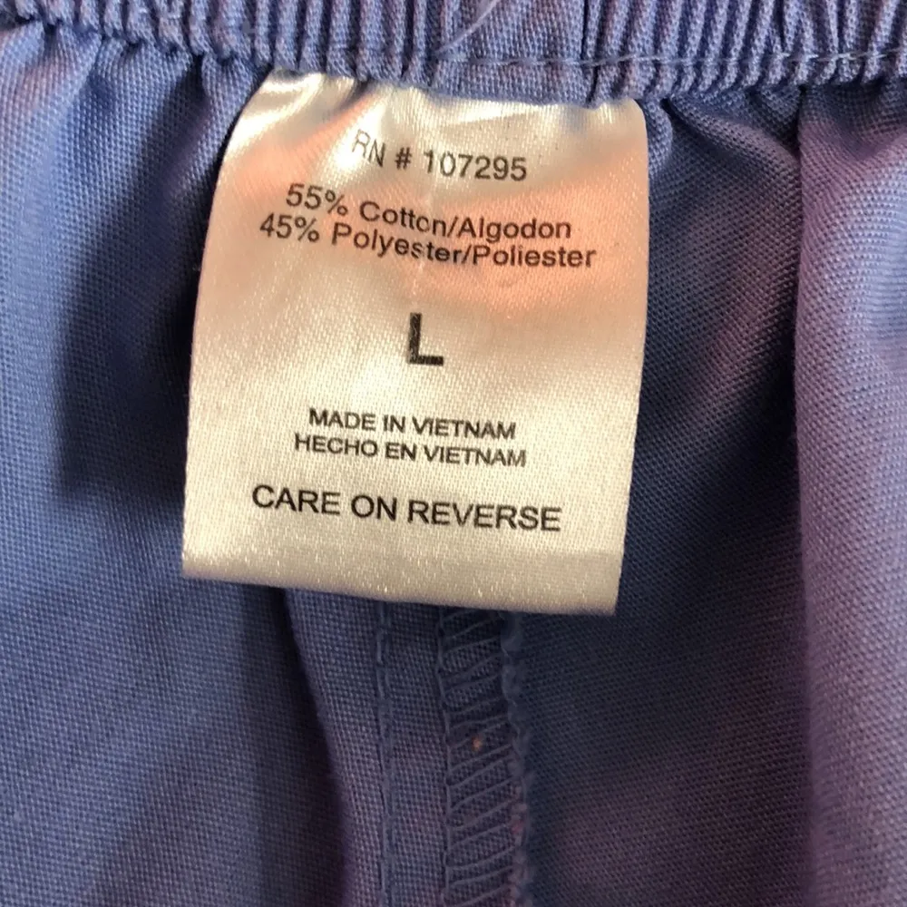 Dickies Women’s Blue Color Large Scrub Pants - Image 6