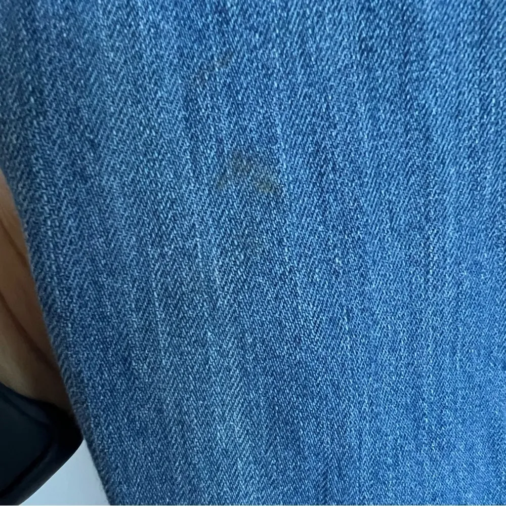 American Eagle Hi-Rise Tom Girl Super Distressed Extra Long 6 XLong - Image 13