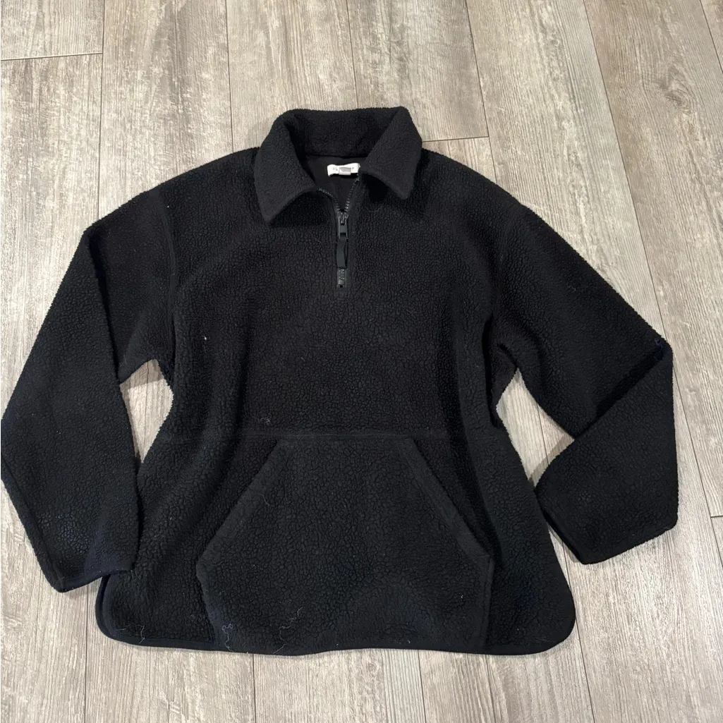 Topshop  Black Teddy Jacket - Image 4