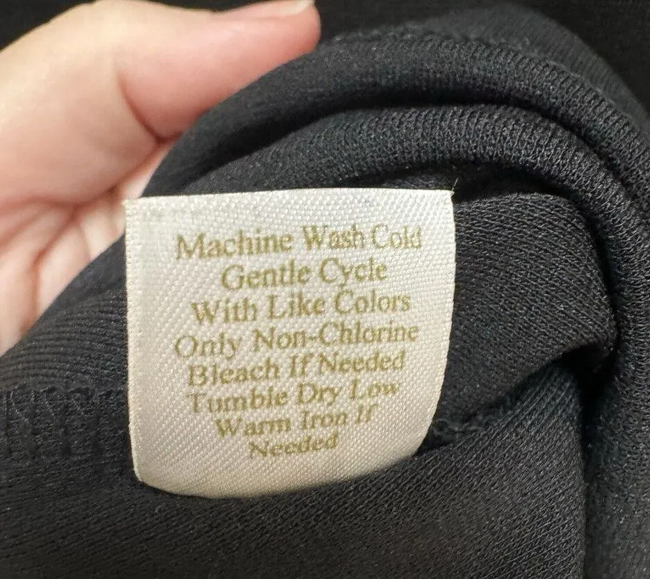 CASLON Size 1X Women's Sleeveless Top Black Blouse Tank Office Formal - Image 5