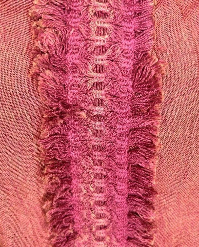 Ana-K Anandas Collection Long-Sleeve Embroidered Peasant Top Tunic Sz Large NWT - Image 4