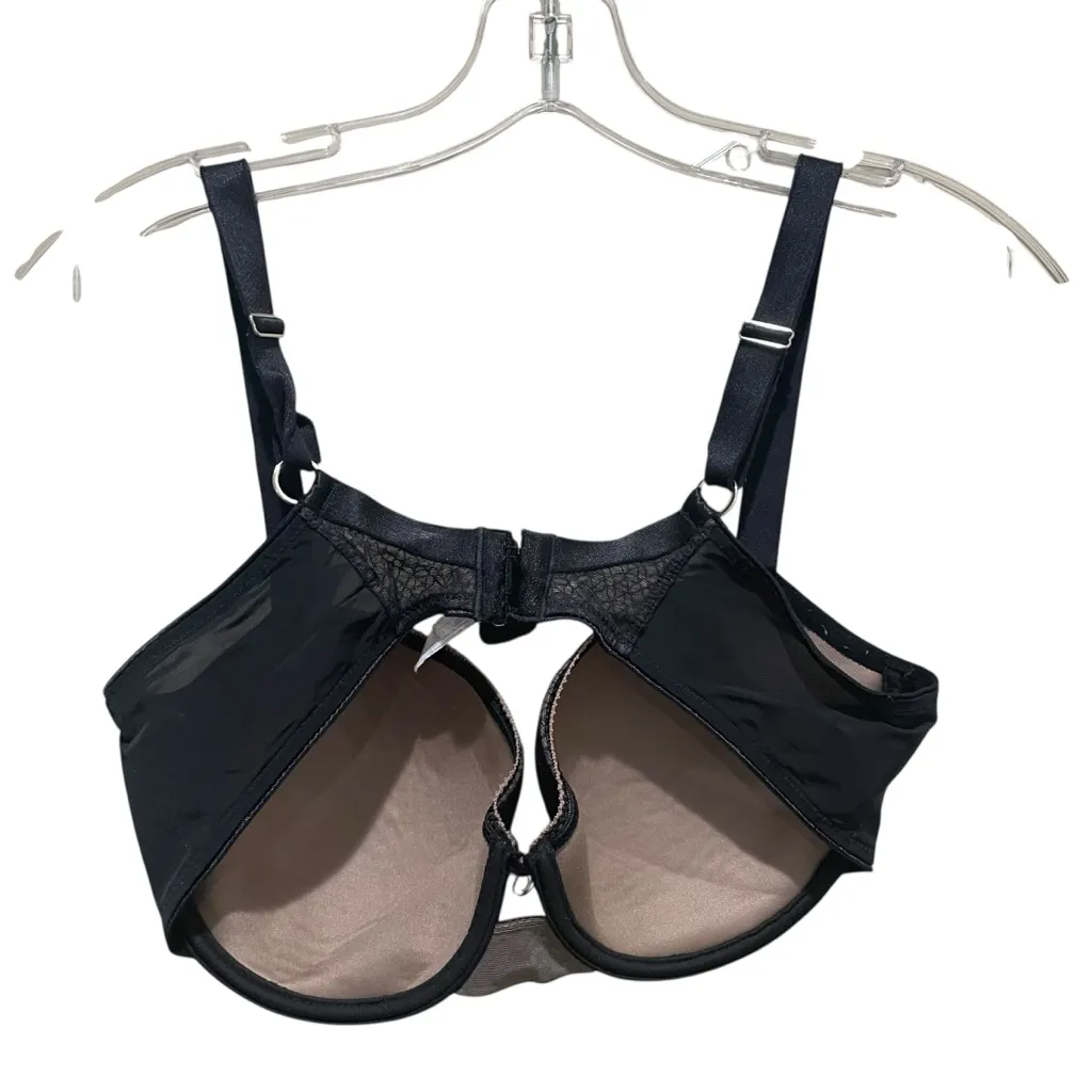 Chantelle Underwire Lace Bra Black Womens Size 36DD Smooth Molded Supportive - Image 5