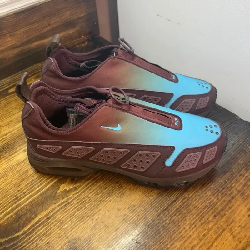 Nike Air Burgundy Sunder Max Sneakers Size 6.5 - Image 2