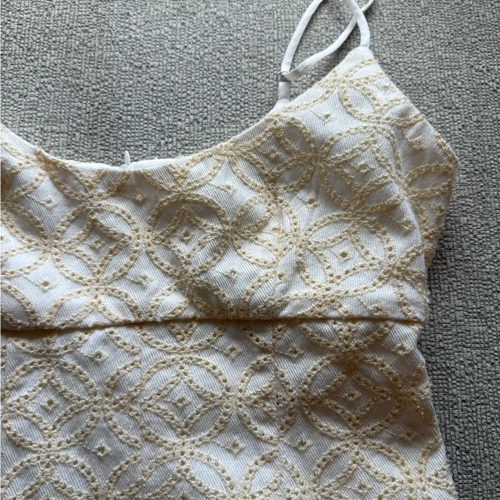 🪩 Dee Elly Elegant Pale Yellow Dress - Image 2