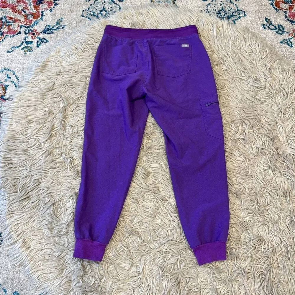 Figs scrub pants size small ultra violet petite - Image 6