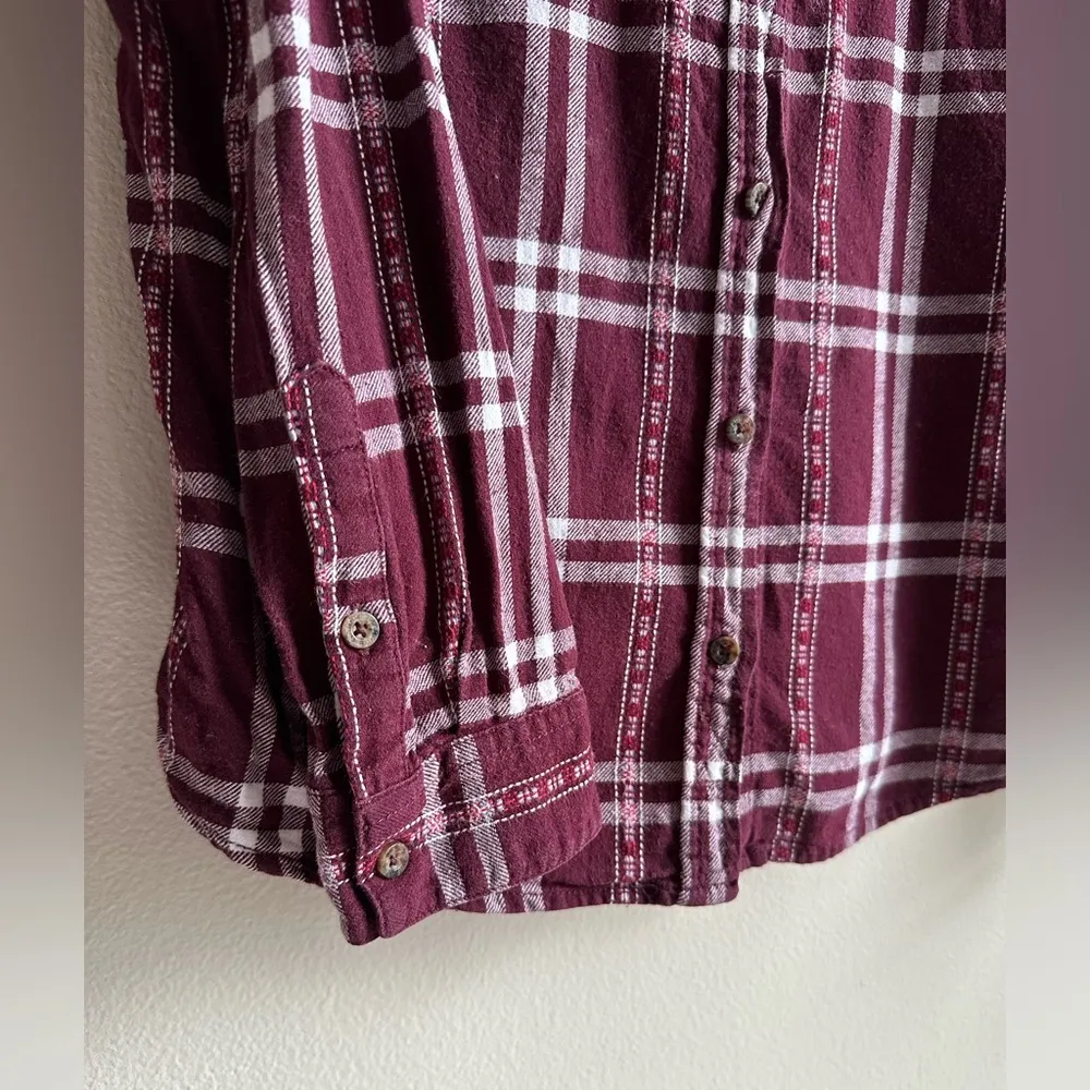 Garage Shirt woven cotton long sleeve size medium - Image 5