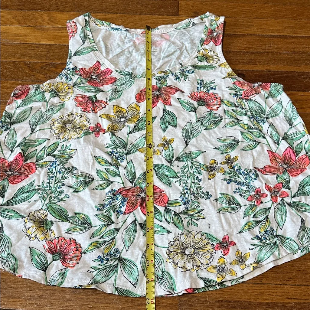 A New Day Women’s Boxy Fit Cropped Tank Top, XL - Image 3