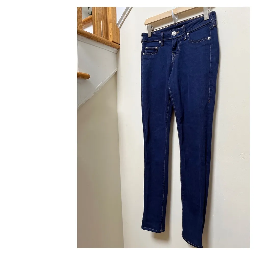 Halle Flag Embroidery Label Skinny Jean See Description Runs Small - Image 4