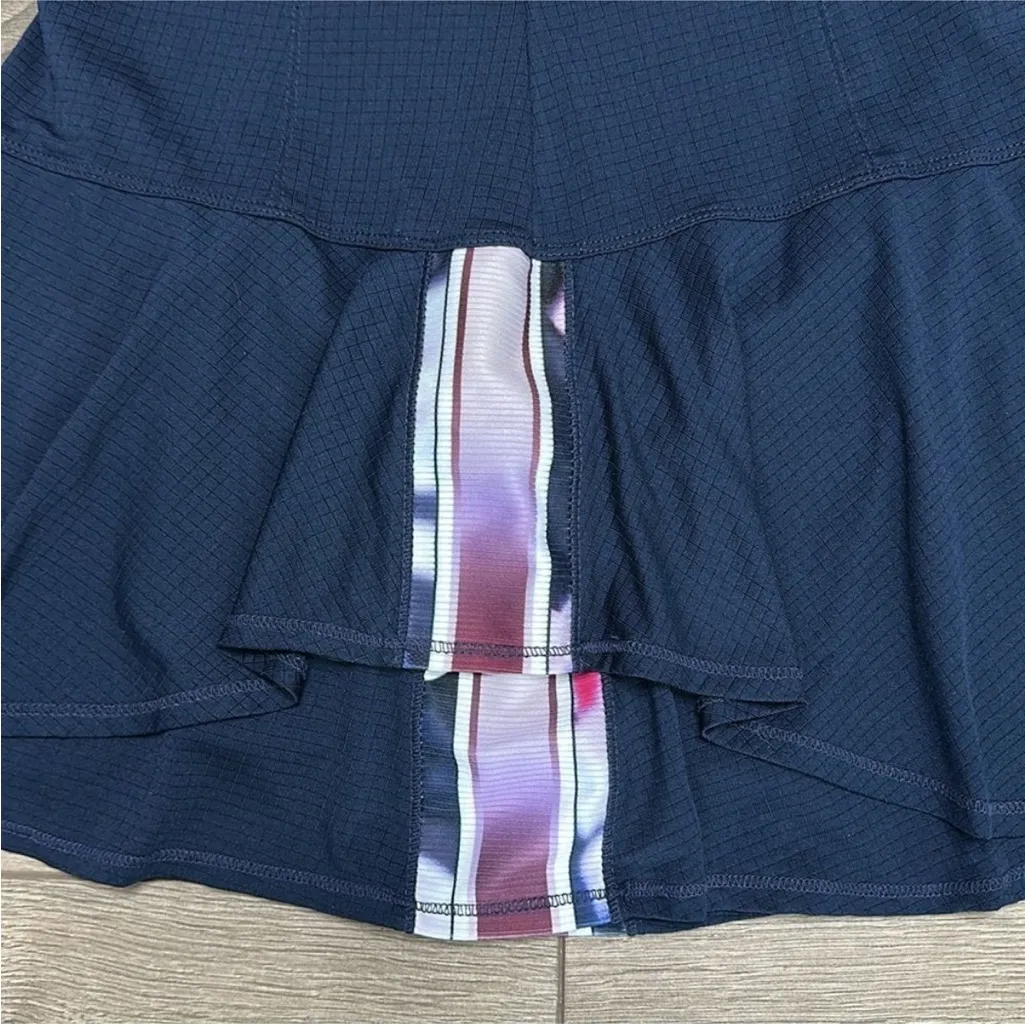 Lucky In Love 13” Tiered Tennis Skirt Skort Blue Size Small - Image 6