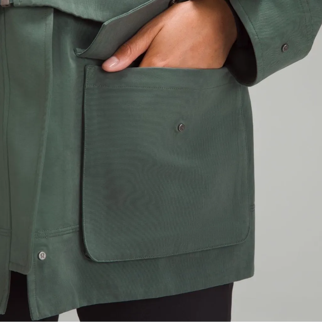 NWT Lululemon Glyde 2-in-1 Adaptable Jacket in‎ Dark Forest Size XS - Image 5