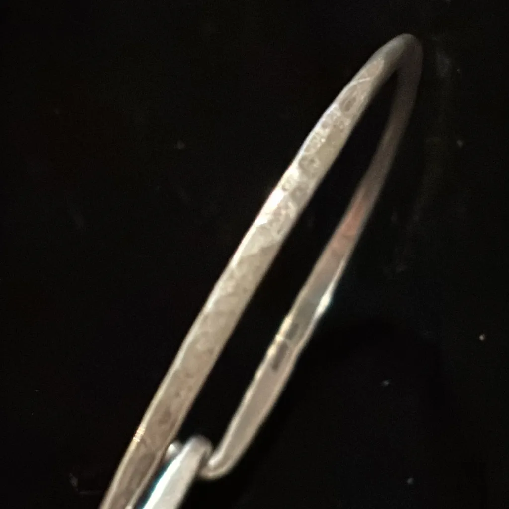 James Avery Hammered Sterling Silver Bracelet - Image 6