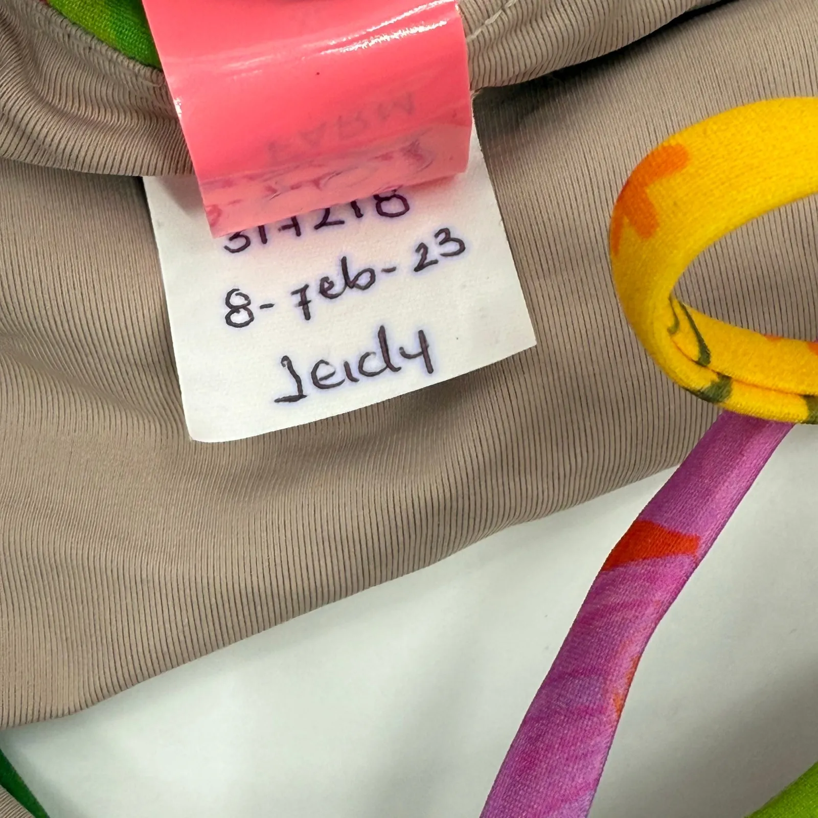 FARM RIO Bikini Bottoms Sample Size Extra Large Romantic Garden Floral Tropical - Image 4