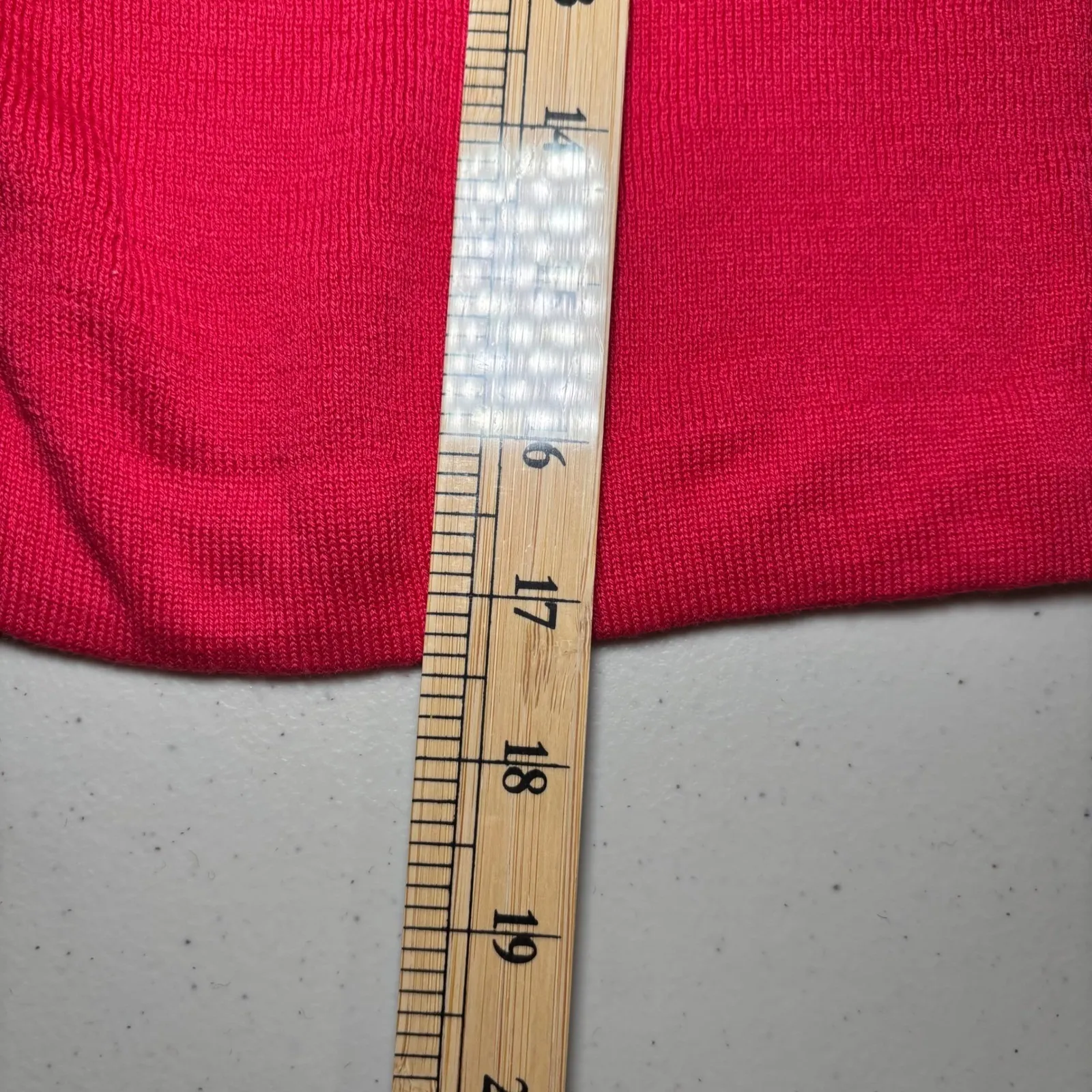 Talbots NWT Pink Raspberry‎ Flutter Sleeve Cotton Modal Blend Cardigan XL - Image 7