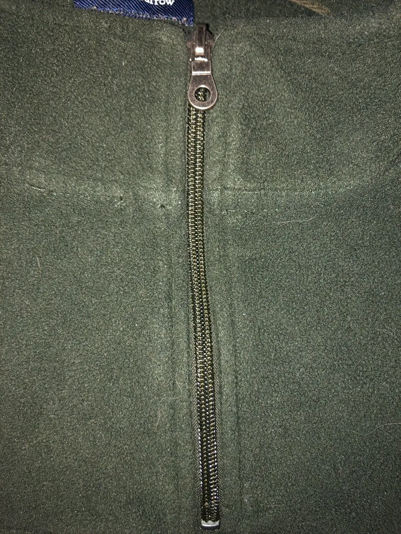 Croft & Barrow Olive Green Quarter Zip - Image 4
