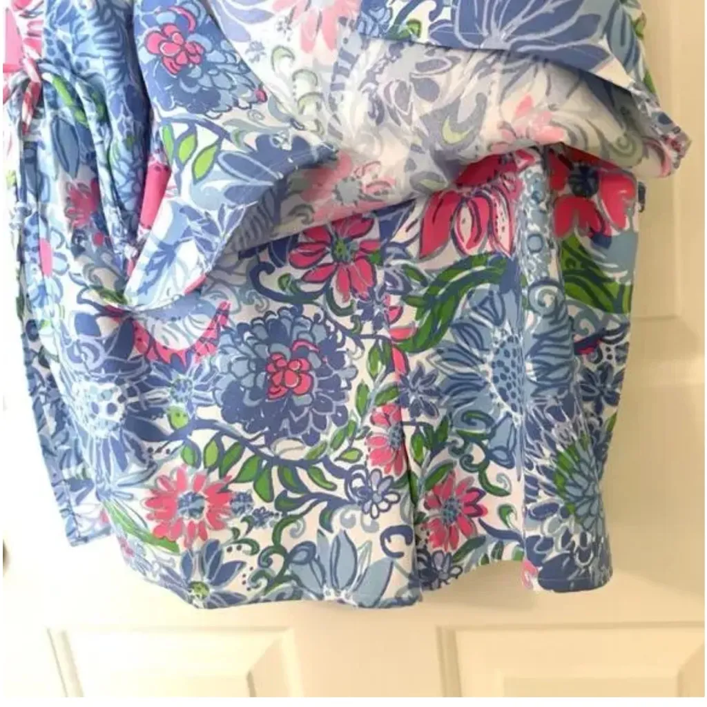 NEW Lilly Pulitzer Zoya Ruffle Romper, Mini Dress Floral Ruffle Size 8 $198 - Image 10