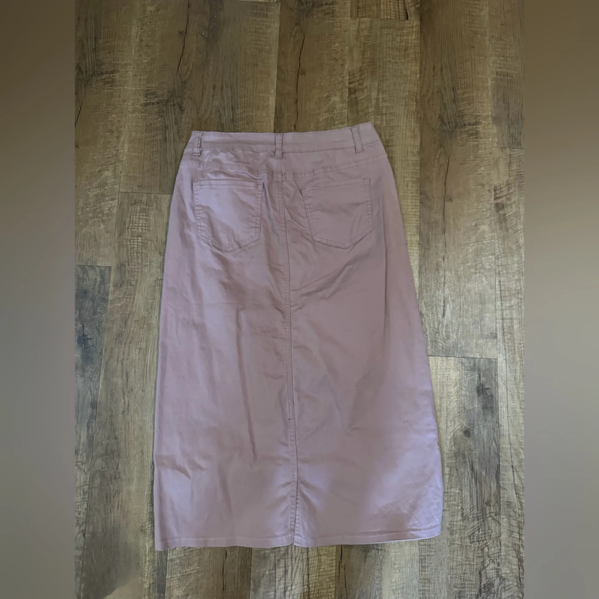 Inherit Co. mauve midi Stella skirt Pink Size 10 - Image 2