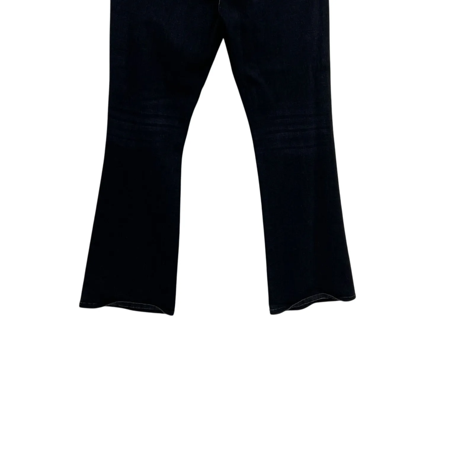 Anthropologie Pilcro Jeans High-Rise Skinny Bootcut Denim Black Size 32 - Image 8