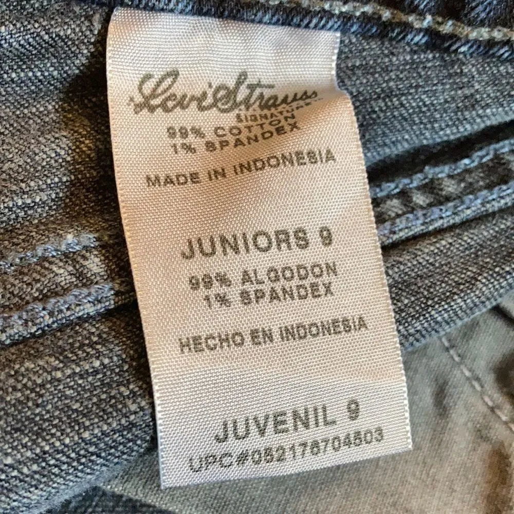 Levi Strauss stretch jeans, Juniors size 9‎ - Image 11